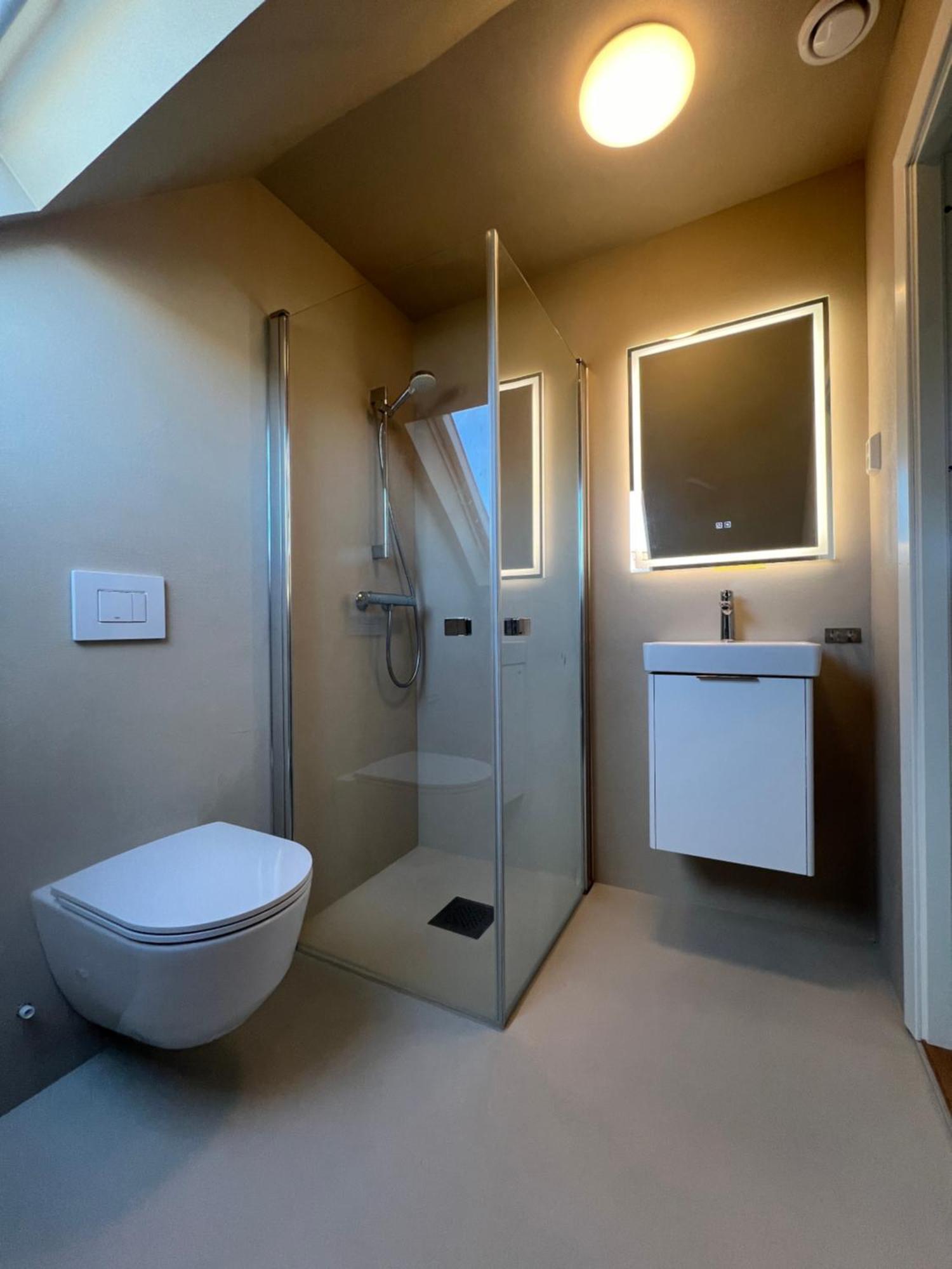 Central Guest House - Bedroom With En Suite Bathroom สตาวังเงร์ ห้อง รูปภาพ